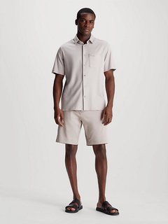 Luxusní Smooth Cotton košile, Krémová, Šedá barva, S, M, L, XL