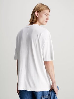 Archival Monologo triko – Calvin Klein Jeans, Bílá barva Muži