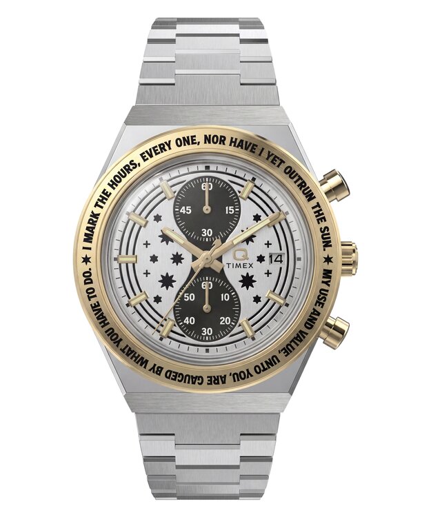 TIMEX – TW2Y75900QY-TWO TONE HODINKY