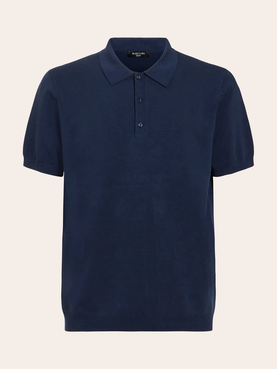Formal polo tričko Navy barva Muži