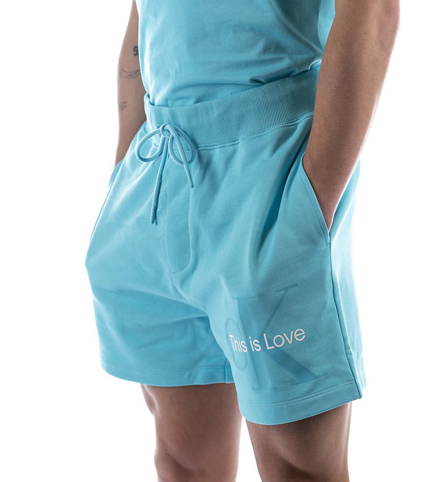 Calvin Klein Jeans – HWK šortky, Modrá barva