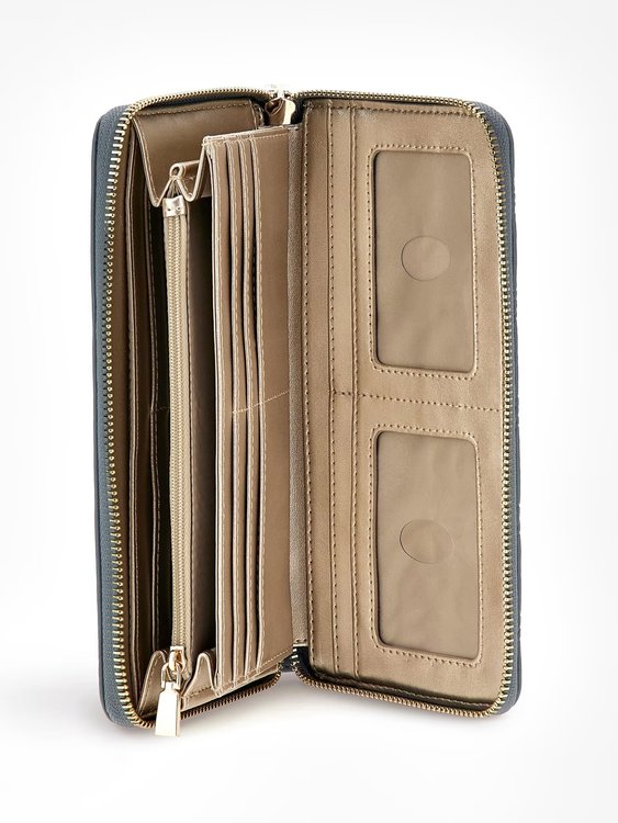 Módní La Femme peněženka, Modrá barva, 2023