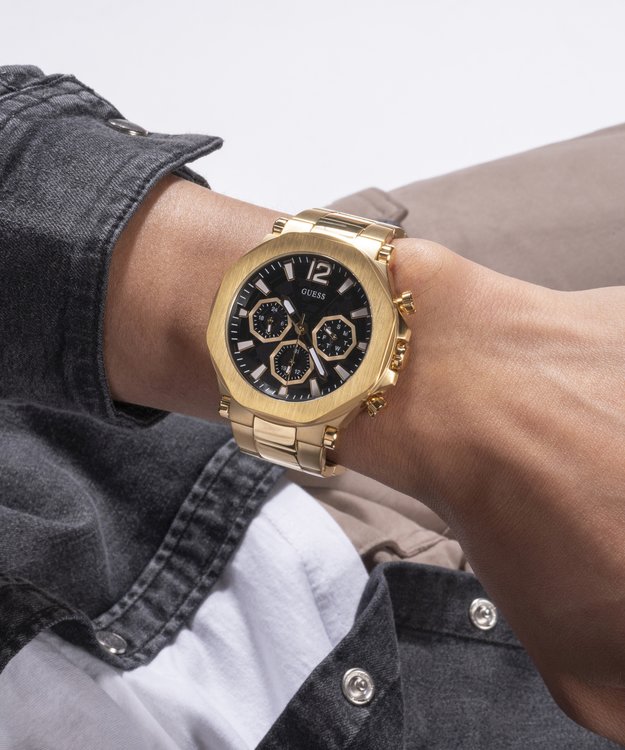 GW0539G2-Gold Tone HODINKY – GUESS Muži 1