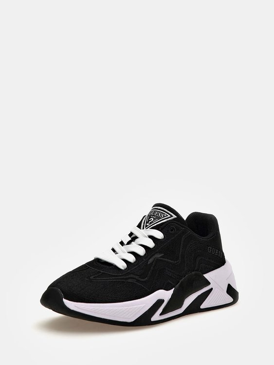 GUESS – Enie tenisky, Černá barva