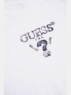 Luxusní Geo triko, Bílá barva, S, M, L, XL