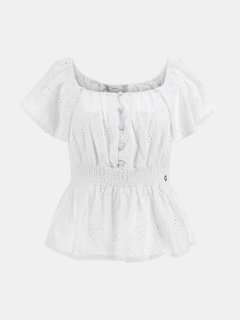 Peggy top Bílá barva Ženy