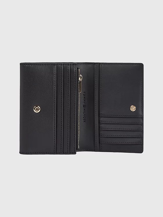 Módní TH Chic Medium peněženka, Černá barva, 2023