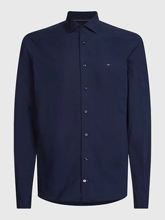 Core Flex Poplin košile Navy barva Muži