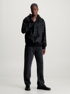 Luxusní Logo mikina, Černá barva, S, M, L, XL