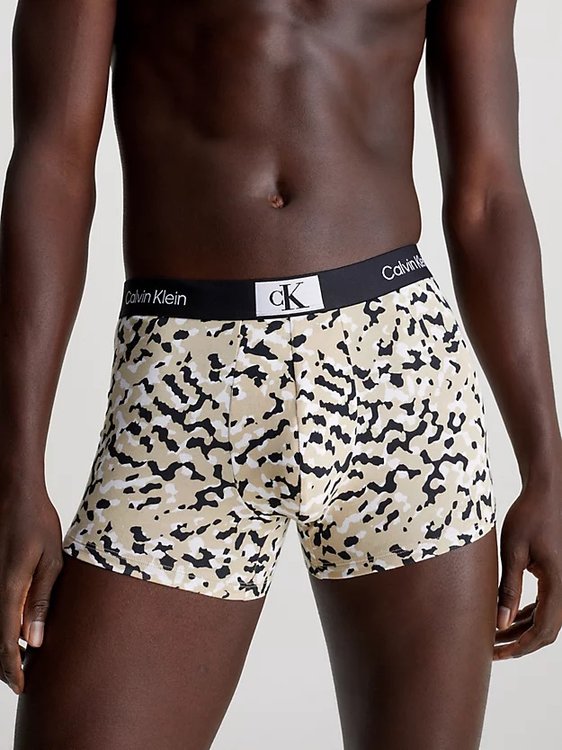 CK 96 Cotton boxery – Calvin Klein Underwear, Hnědá, Multi barva Muži