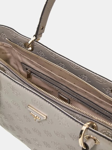 Módní Jena Noel Tote velká kabelka, Šedá barva, 2024