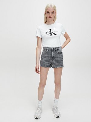 Triko Core Monogram Logo – Calvin Klein Jeans, Bílá barva Ženy, Ženy