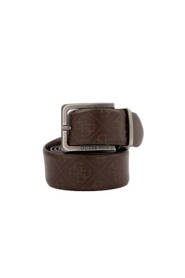 Reversible pásek – Guess, Hnědá barva Muži