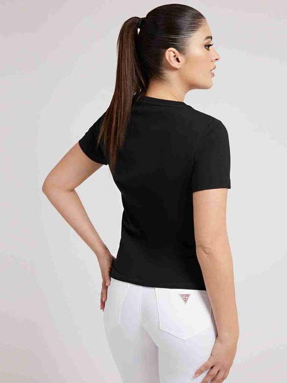 Icon logo tričko – Guess, Černá barva Ženy, Ženy, Ženy, Ženy, Ženy, Ženy 1