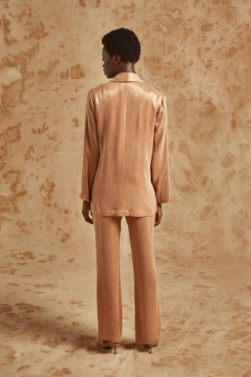 Módní Bic sako, Zlatá barva, 2022