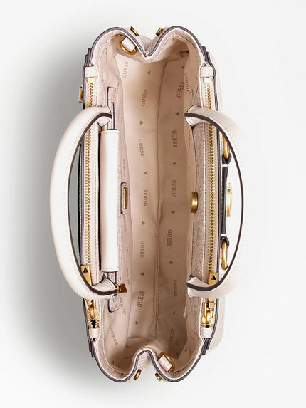 Izzy 4G logo kabelka Krémová barva Ženy