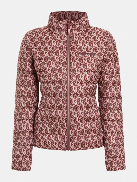 Luxusní Eireen bunda, Červená barva, XS, S, L