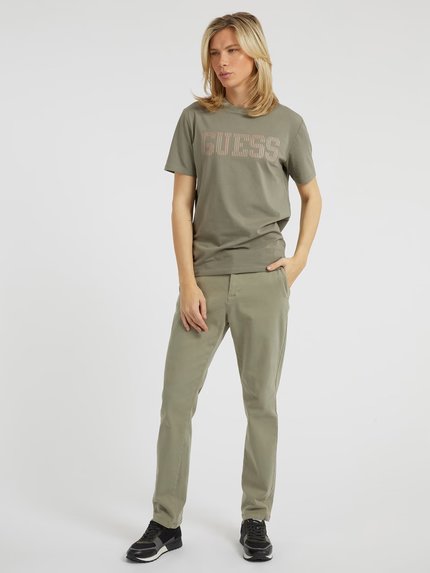 Módní Ermak triko, Khaki, Zelená barva, 2023