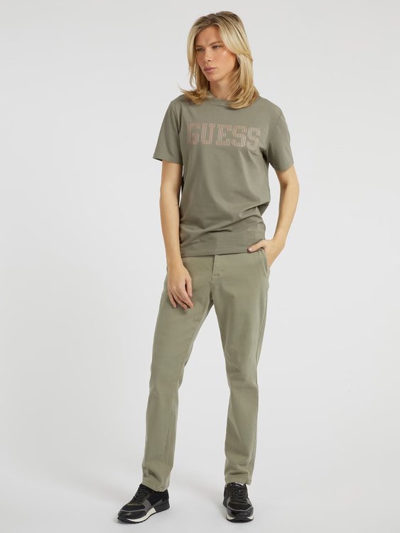 Módní Ermak triko, Khaki, Zelená barva, 2023