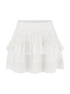 Luxusní Arielle sukně, Bílá barva, XS, S, M, L