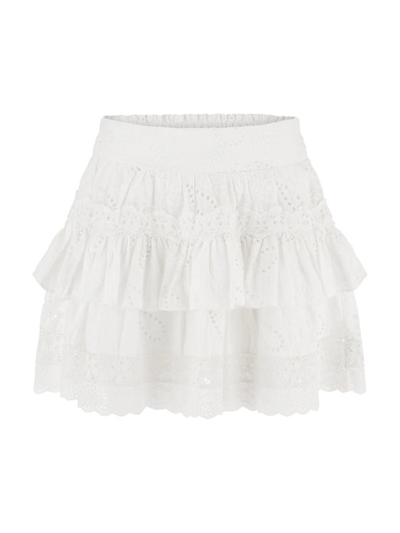 Luxusní Arielle sukně, Bílá barva, XS, S, M, L