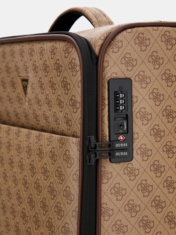 Módní Vezzola kufr, Hnědá barva, 2023