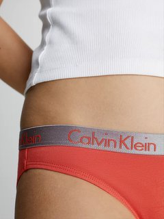 Luxusní Radiant Cotton bikiny, Červená barva, S, M