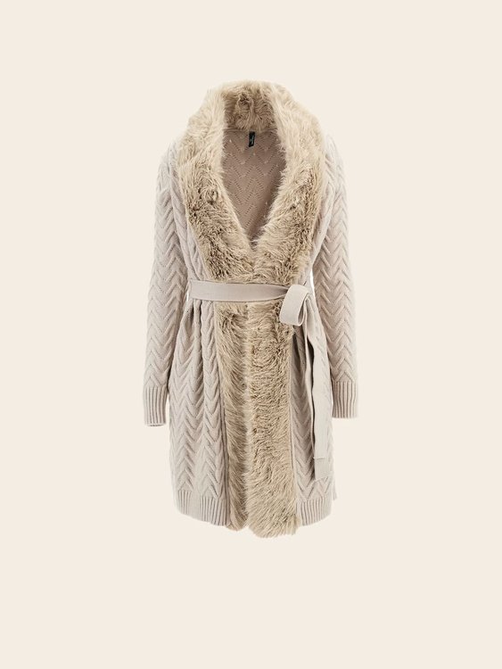 Marciano, Béžová barva Paula kardigan