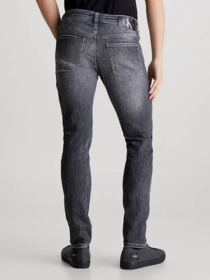 Skinny jeans – Calvin Klein Jeans, Černá barva Muži