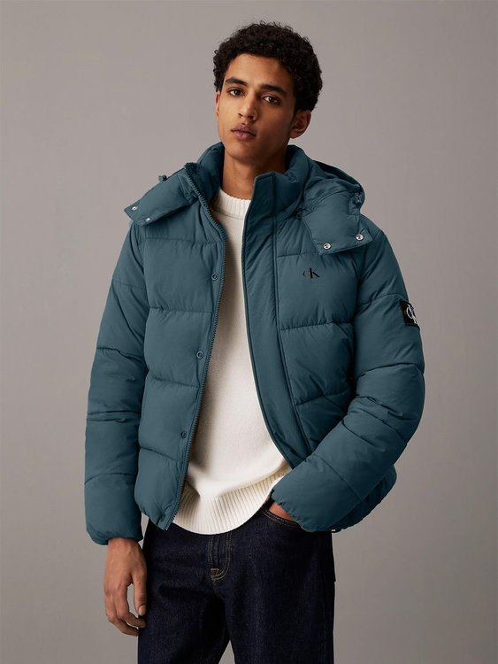 Calvin Klein Jeans – Essentials Non bunda, Modrá barva