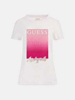 Front Logo triko Bílá barva Ženy