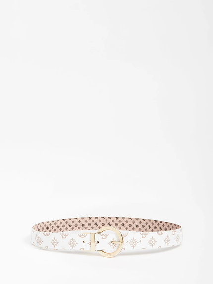 Módní Cessily oboustranný pásek, Béžová, Krémová barva, 2021