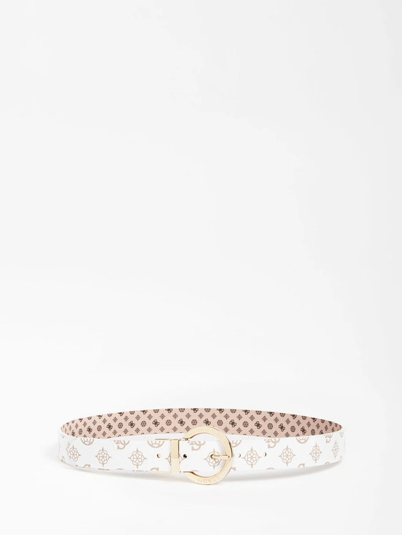 Módní Cessily oboustranný pásek, Béžová, Krémová barva, 2021