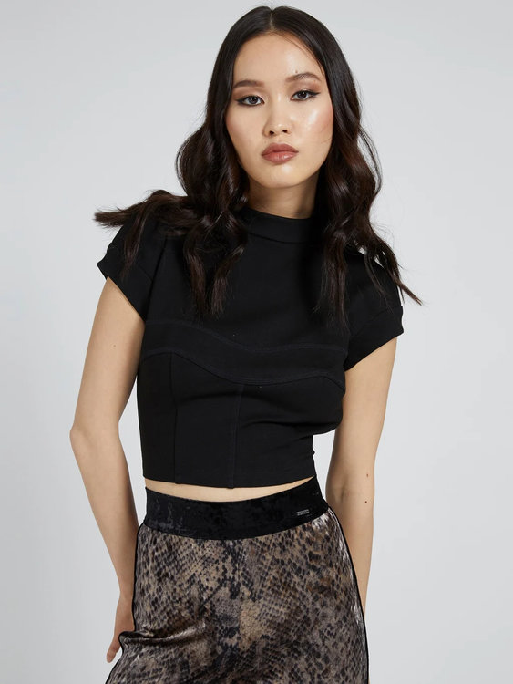 Francesca top – Guess, Černá barva Ženy