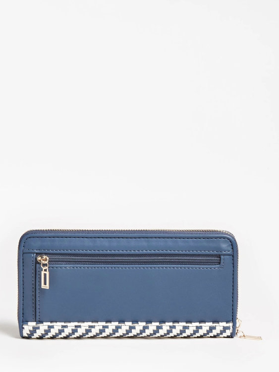 Luxusní Hassie peněženka, Bílá, Modrá barva, T/U