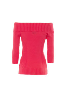 Luxusní Morus svetr, Červená barva, XS, S, M