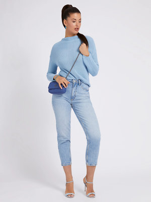 Guess, Modrá barva Mom jeans