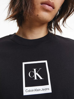 Small polaroid tričko Černá barva Muži