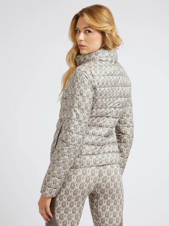 Eireen bunda – Guess, Béžová, Šedá barva Ženy