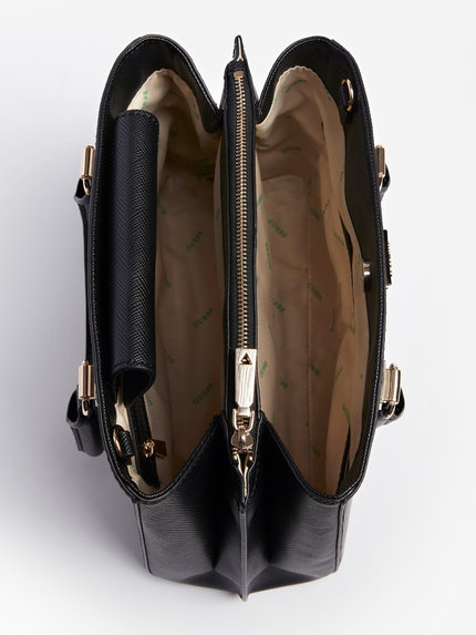 Módní HWEVG873706-BLA STŘEDNÍ KABELKA, 2023