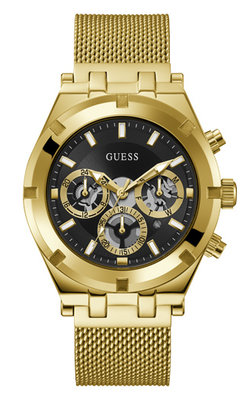 GUESS – Continental hodinky, Zlatá barva