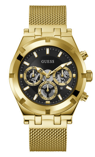 GUESS – Continental hodinky, Zlatá barva
