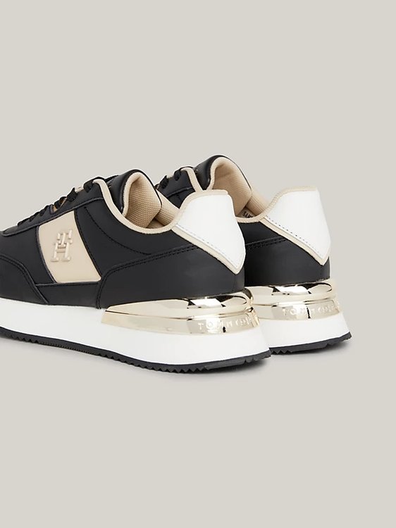 TH Elevated Feminine Runner tenisky – Tommy Hilfiger, Černá barva Ženy