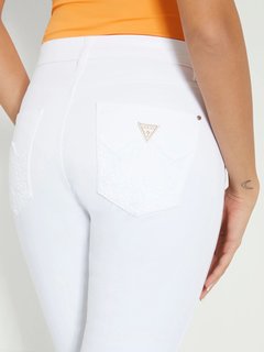 Luxusní Sexy Flare jeans, Bílá barva, 25/2, 26/2, 27/2, 28/2, 29/2, 30/2