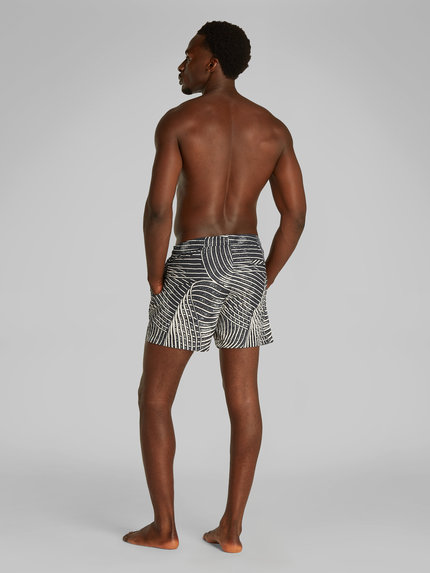 Calvin Klein Swimwear KM0KM01173-0GL plavky MEDIUM DRAWSTRING-PL