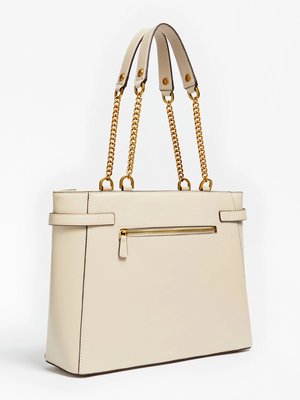 Módní Maimie hobo kabelka, Krémová barva, 2022