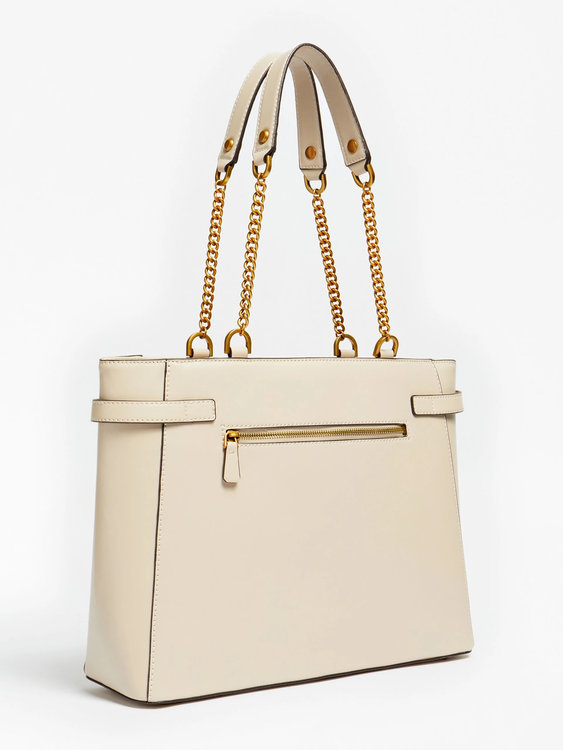 Módní Maimie hobo kabelka, Krémová barva, 2022