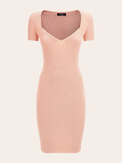 Aurora šaty Růžová barva Ženy