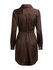 Alya šaty Hnědá barva Ženy
