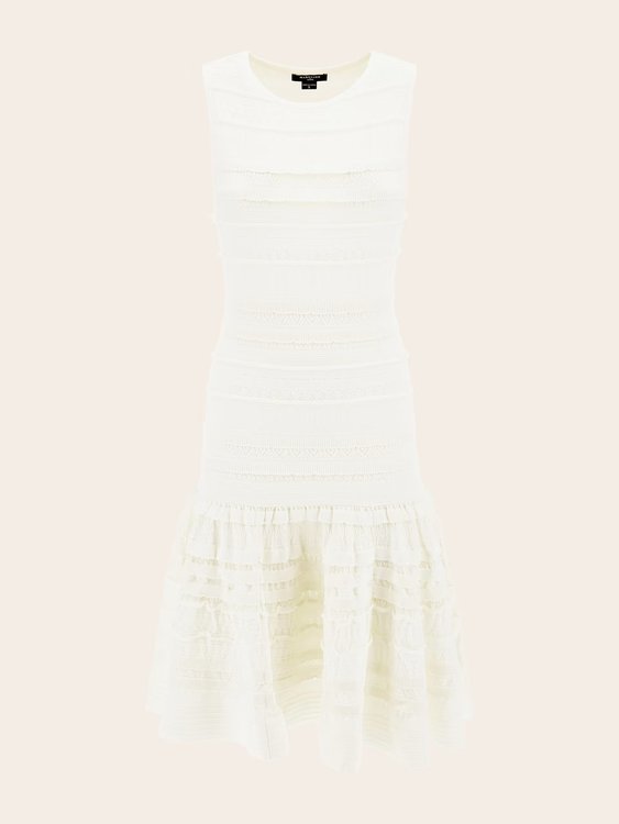 Luxusní Bethany šaty, Bílá barva, XS, S, M